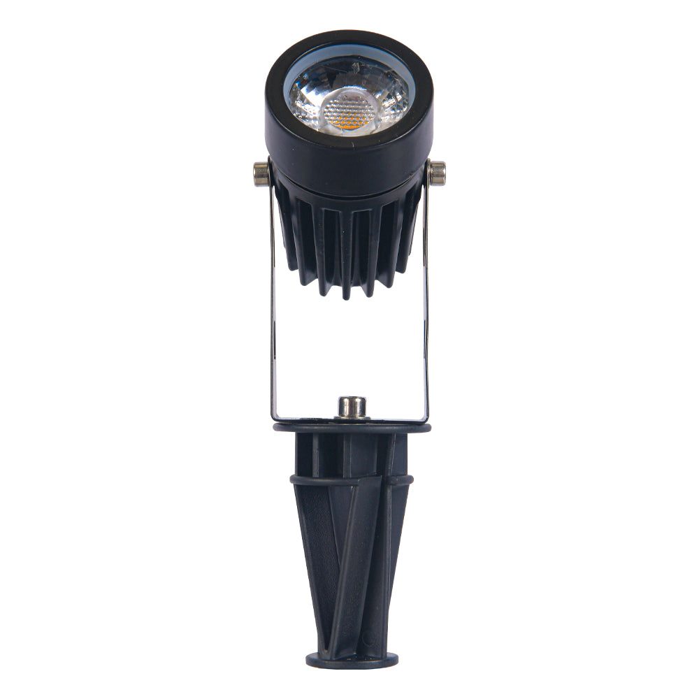 Outdoor Landscape Lighting LED 12V Low Voltage CD43 Cast Aluminum Spotlight | 5W 3000K Warm White Integrated LED 12V Low Voltage Landscape Light