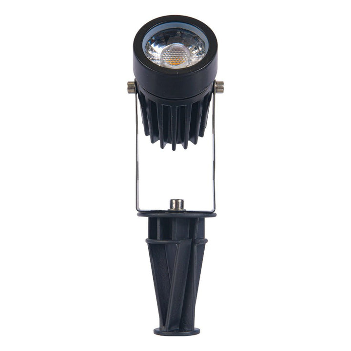 Outdoor Landscape Lighting LED 12V Low Voltage CD43 Cast Aluminum Spotlight | 5W 3000K Warm White Integrated LED 12V Low Voltage Landscape Light