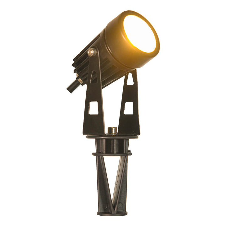 Outdoor Landscape Lighting LED 12V Low Voltage CD43 Cast Aluminum Spotlight | 5W 3000K Warm White Integrated LED 12V Low Voltage Landscape Light