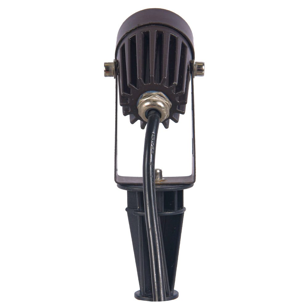 Outdoor Landscape Lighting LED 12V Low Voltage CD43 Cast Aluminum Spotlight | 5W 3000K Warm White Integrated LED 12V Low Voltage Landscape Light