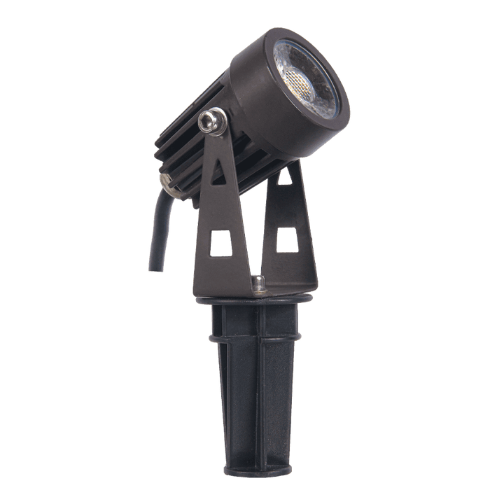 Outdoor Landscape Lighting LED 12V Low Voltage CD43 4x/8x/12x Package 5W 12V Low Voltage Waterproof LED Landscape Narrow Beam Directional Outdoor Aluminum Spotlight
