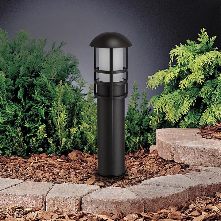 Outdoor Landscape Lighting LED 12V Low Voltage CDPA55 4x/8x/12x Package 3W 12V Low Voltage 3000K Warm White Integrated LED Garden Bollard Aluminum Path Light