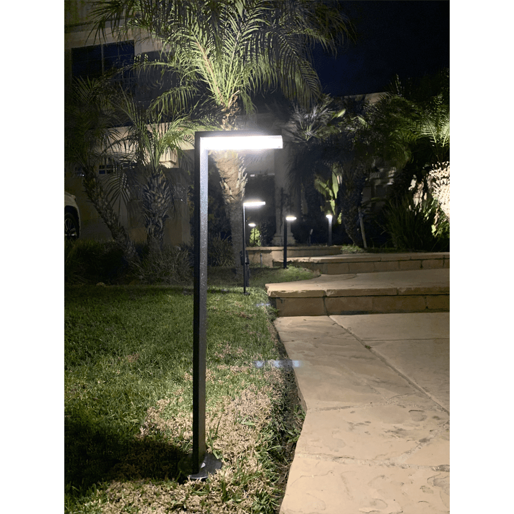 Outdoor Landscape Lighting LED 12V Low Voltage CDPS58 Stainless Steel Path Light | 3W 3000K Warm White Integrated LED 12V Low Voltage Landscape Light