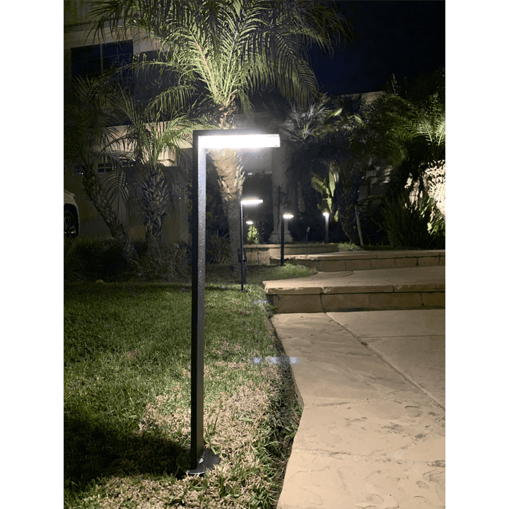 Outdoor Landscape Lighting LED 12V Low Voltage CDPS58 Stainless Steel Path Light | 3W 3000K Warm White Integrated LED 12V Low Voltage Landscape Light