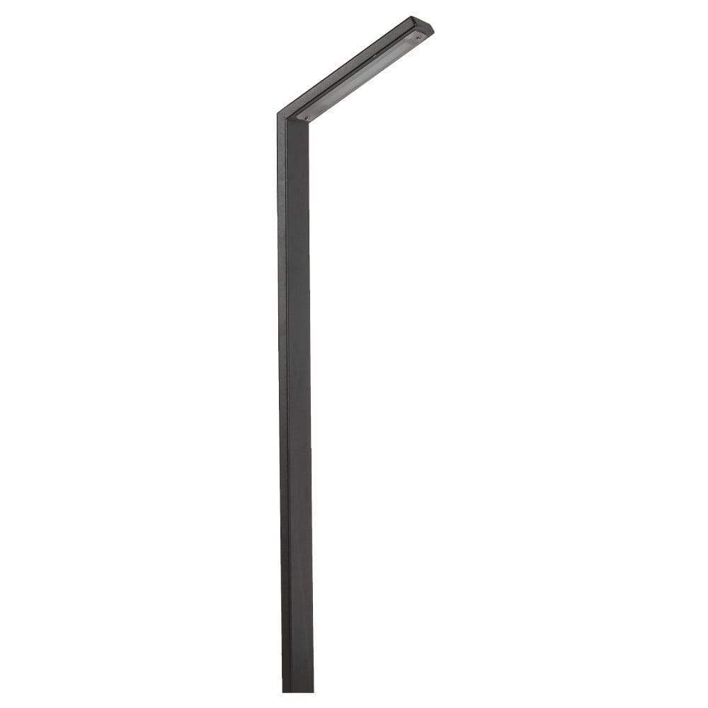 Outdoor Landscape Lighting LED 12V Low Voltage CDPS59 Stainless Steel Path Light | 3W 3000K Warm White Integrated LED 12V Low Voltage Landscape Light Black