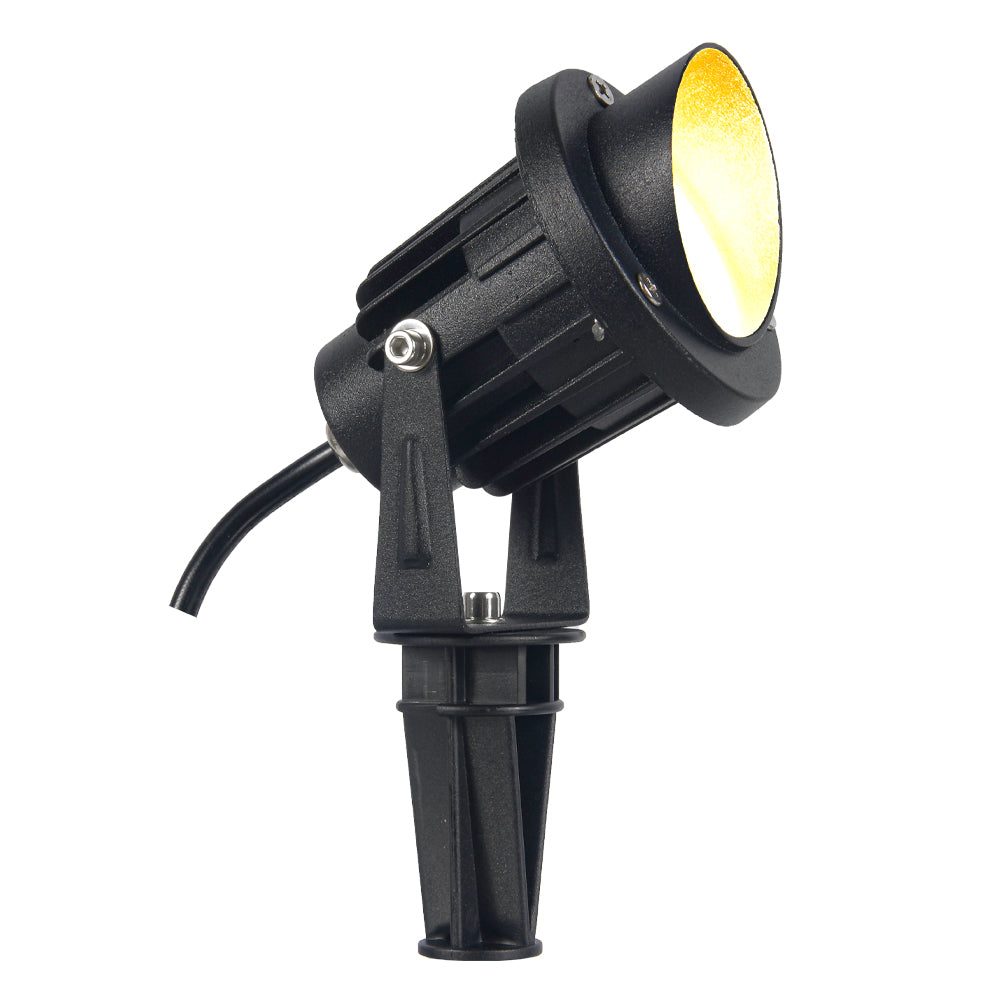 Outdoor Landscape Lighting LED 12V Low Voltage CD75 Cast Aluminum Spotlight | 7W Integrated LED 12V Low Voltage Landscape Light