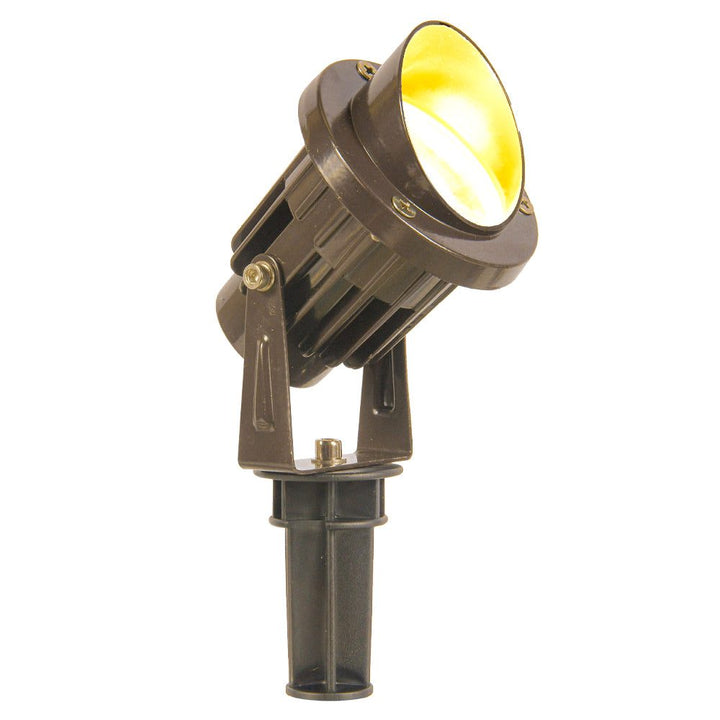 Outdoor Landscape Lighting LED 12V Low Voltage CD75 Cast Aluminum Spotlight | 7W Integrated LED 12V Low Voltage Landscape Light