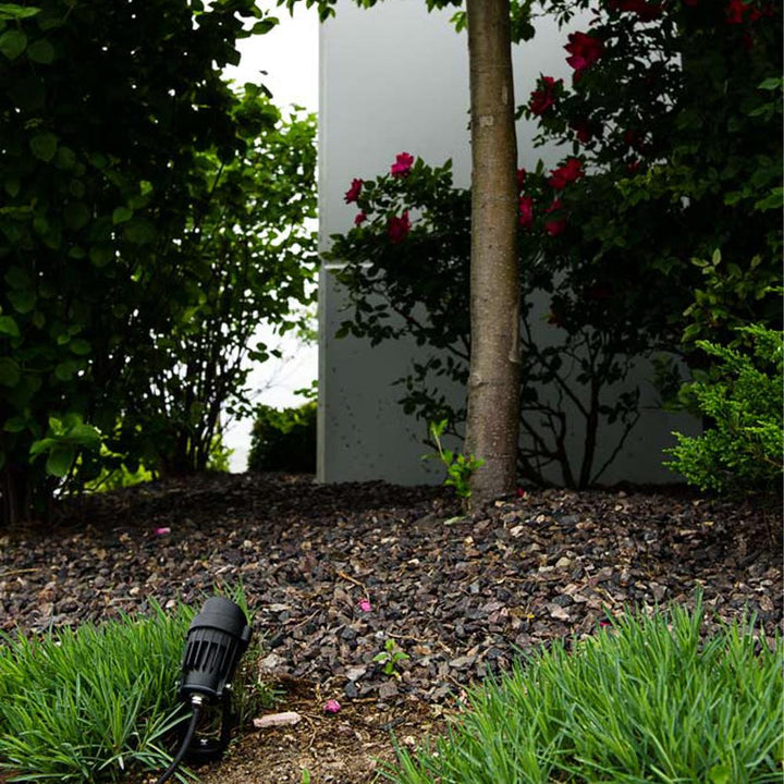 Outdoor Landscape Lighting LED 12V Low Voltage CD75 Cast Aluminum Spotlight | 7W Integrated LED 12V Low Voltage Landscape Light