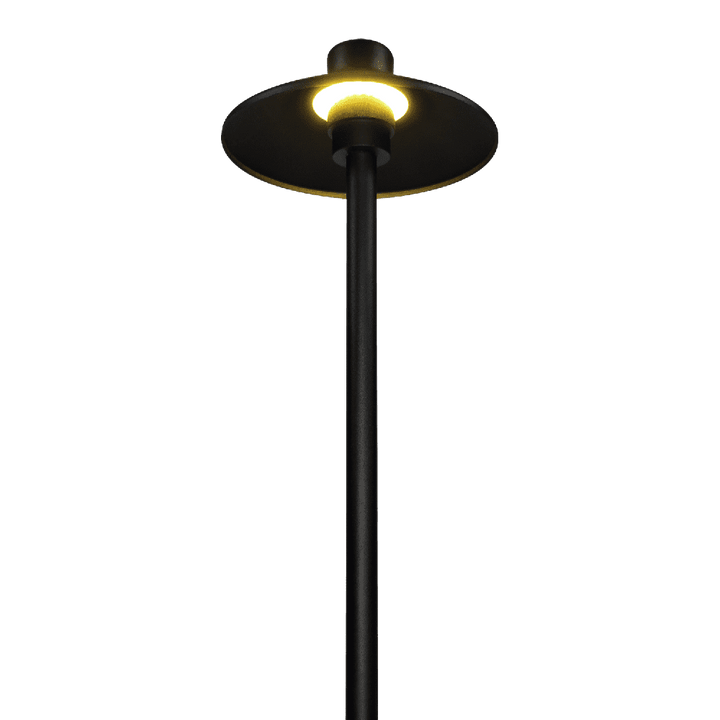 Outdoor Landscape Lighting LED 12V Low Voltage CDPA50 4x/8x/12x Package 3W 12V Low Voltage Smooth Hat Integrated 3000K Warm White Integrated LED Aluminum Path Light