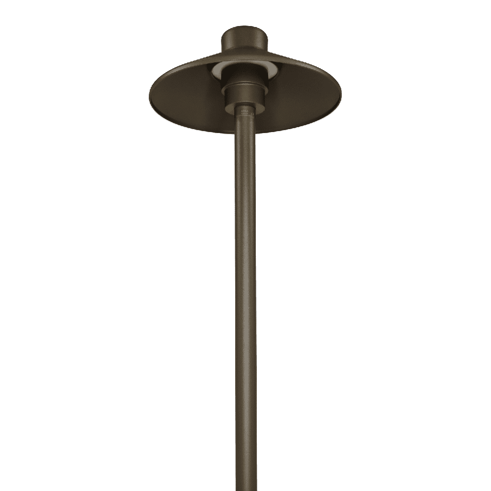 Outdoor Landscape Lighting LED 12V Low Voltage CDPA50 4x/8x/12x Package 3W 12V Low Voltage Smooth Hat Integrated 3000K Warm White Integrated LED Aluminum Path Light