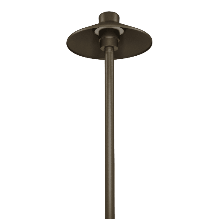 Outdoor Landscape Lighting LED 12V Low Voltage CDPA50 4x/8x/12x Package 3W 12V Low Voltage Smooth Hat Integrated 3000K Warm White Integrated LED Aluminum Path Light