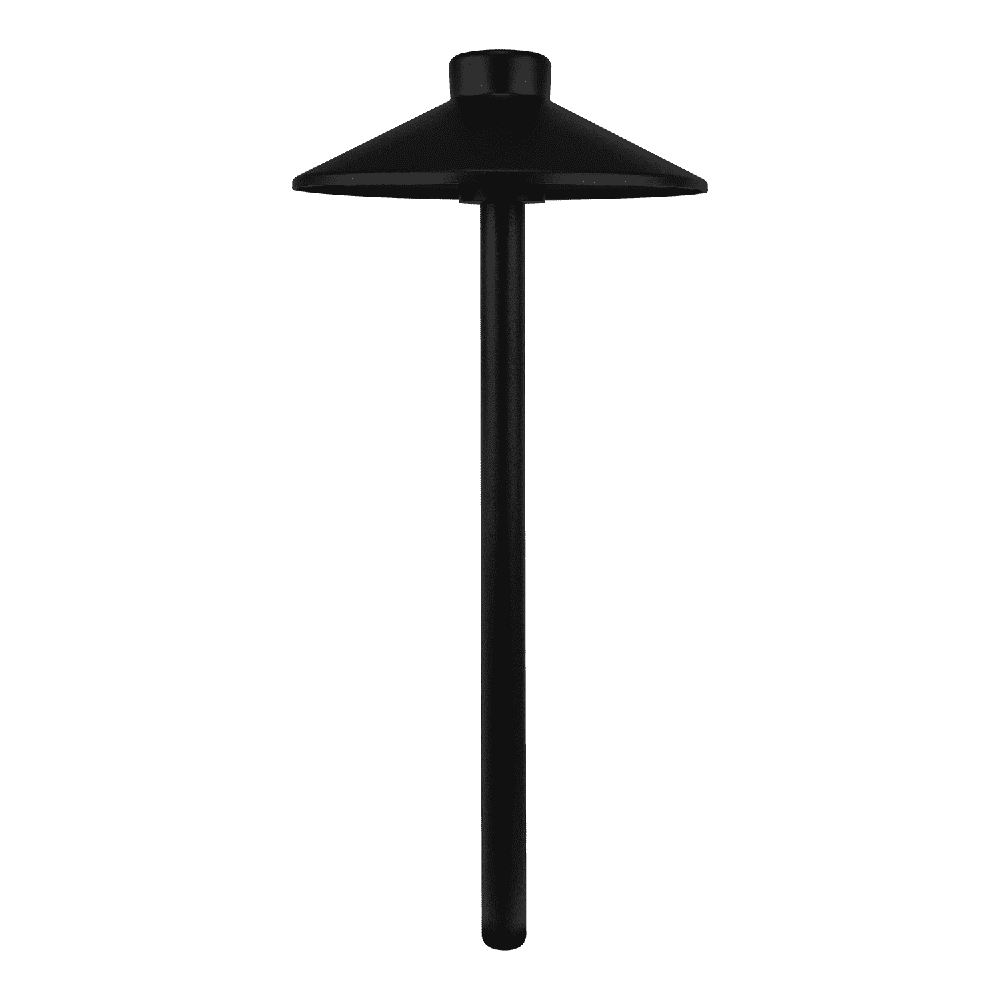 Outdoor Landscape Lighting LED 12V Low Voltage CDPA50 4x/8x/12x Package 3W 12V Low Voltage Smooth Hat Integrated 3000K Warm White Integrated LED Aluminum Path Light