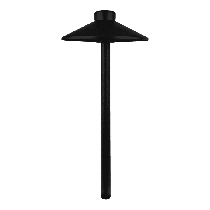 Outdoor Landscape Lighting LED 12V Low Voltage CDPA50 4x/8x/12x Package 3W 12V Low Voltage Smooth Hat Integrated 3000K Warm White Integrated LED Aluminum Path Light