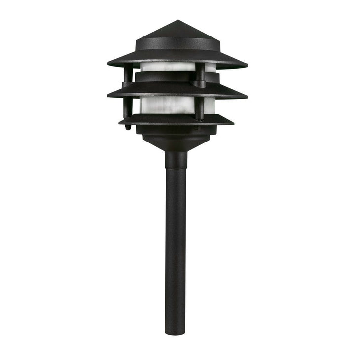 Outdoor Landscape Lighting LED 12V Low Voltage CDPA52 Cast Aluminum Path Light | 3W 3000K Warm White Integrated LED 12V Low Voltage Landscape Light