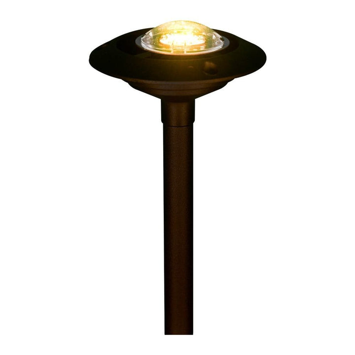 Outdoor Landscape Lighting LED 12V Low Voltage CDPA52 Cast Aluminum Path Light | 3W 3000K Warm White Integrated LED 12V Low Voltage Landscape Light