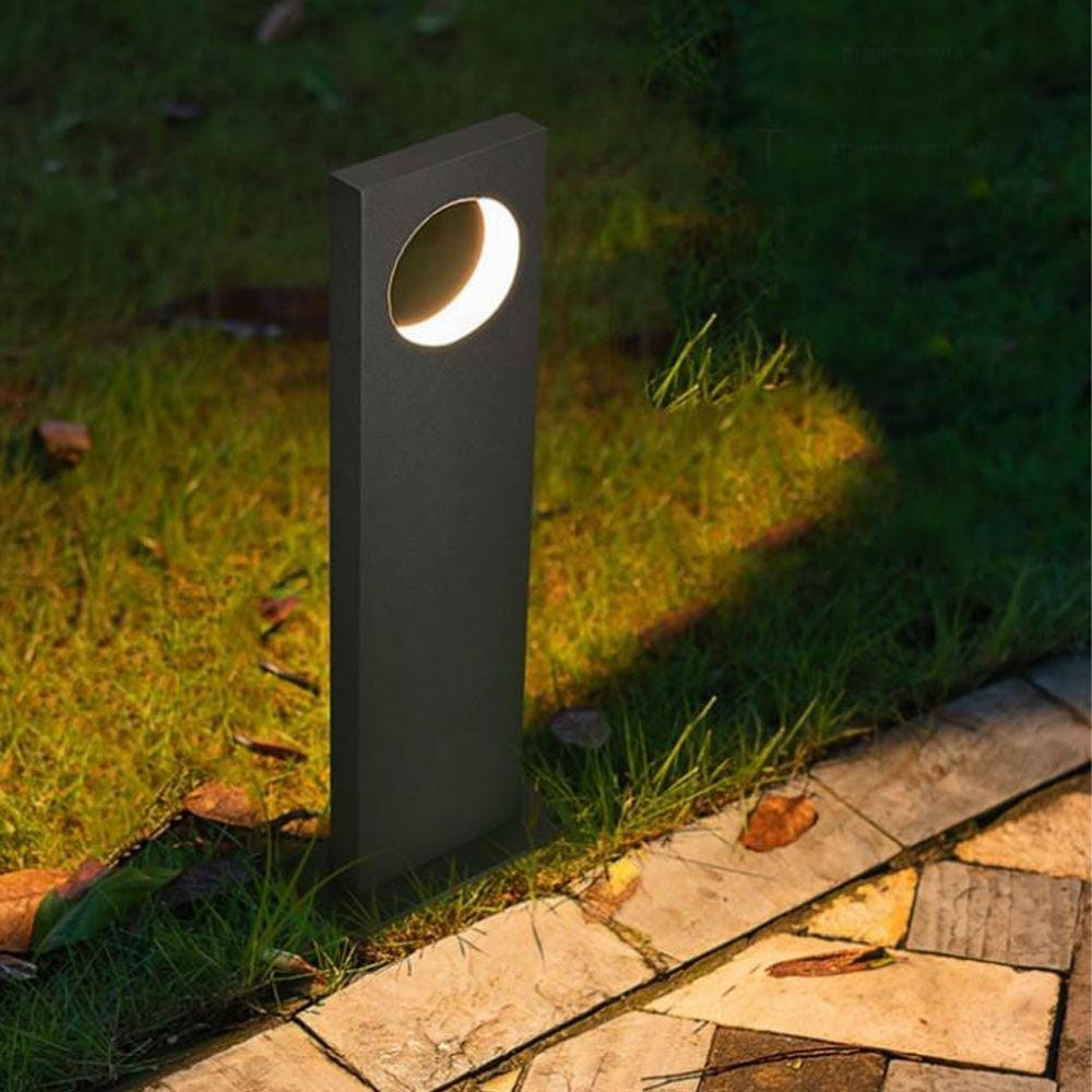 Outdoor Landscape Lighting LED 12V Low Voltage CDPA54 4x/8x/12x Package 12V Low Voltage 3W 3000K Warm White Integrated LED Modern Bollard Aluminum Light Landscape Path Light