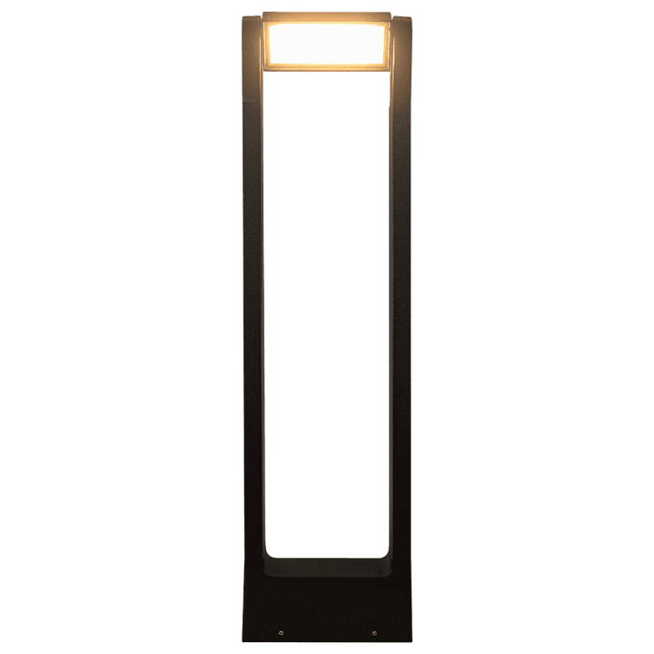 Outdoor Landscape Lighting LED 12V Low Voltage CDPA56 4x/8x/12x Package 8W 12V Low Voltage LED Rectangular Adjustable Bollard Landscape Aluminum Pathway Lighting