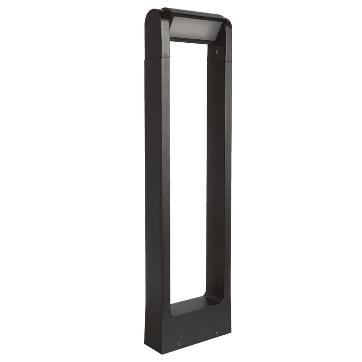 Outdoor Landscape Lighting LED 12V Low Voltage CDPA56 4x/8x/12x Package 8W 12V Low Voltage LED Rectangular Adjustable Bollard Landscape Aluminum Pathway Lighting