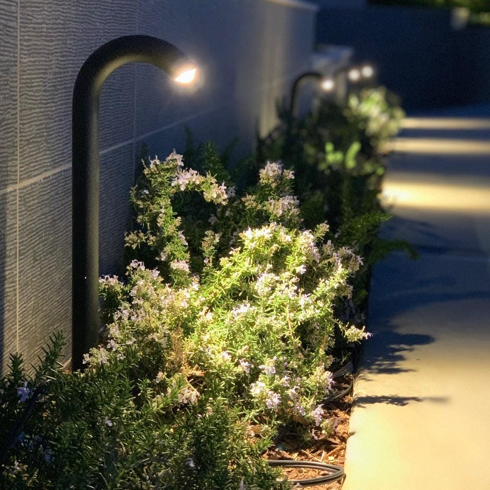 Outdoor Landscape Lighting LED 12V Low Voltage CDPA61 4x/8x/12x Package 5W LED Bollard Aluminum Path Light 12V Low Voltage Outdoor Landscape Lighting