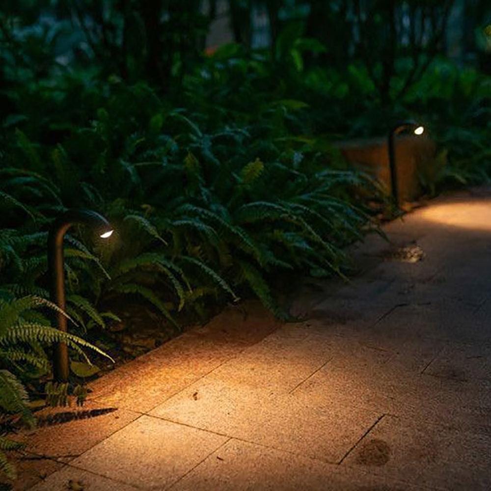 Outdoor Landscape Lighting LED 12V Low Voltage CDPA61 4x/8x/12x Package 5W LED Bollard Aluminum Path Light 12V Low Voltage Outdoor Landscape Lighting