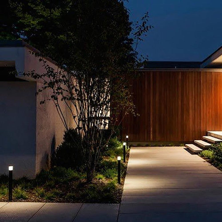 Outdoor Landscape Lighting LED 12V Low Voltage CDPA62 Cast Aluminum Path Light | 3W 3000K Warm White Integrated LED 12V Low Voltage Landscape Light