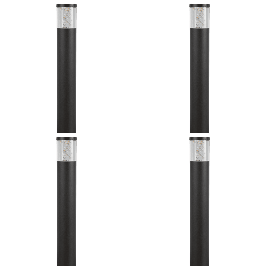 Outdoor Landscape Lighting LED 12V Low Voltage CDPA62 4x/8x/12x Package 3W 12V Low Voltage LED Linear Bollard Landscape Light Garden Aluminum Path Light 4 Pack