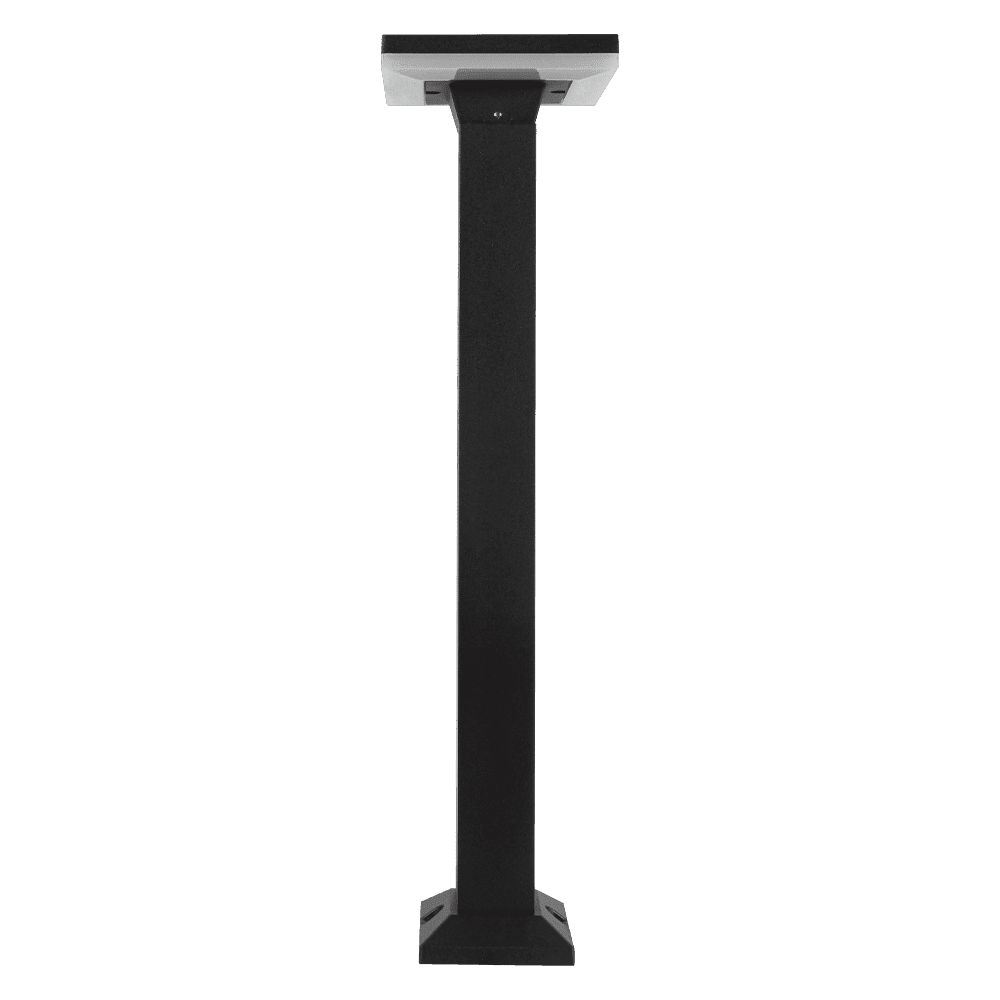 Outdoor Landscape Lighting LED 12V Low Voltage CDPA63 4x/8x/12x Package 12W Bollard Aluminumm Pathway Lighting LED Square Top Modern 12V Low Voltage