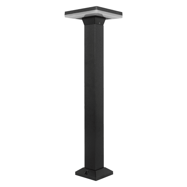 Outdoor Landscape Lighting LED 12V Low Voltage CDPA63 4x/8x/12x Package 12W Bollard Aluminumm Pathway Lighting LED Square Top Modern 12V Low Voltage