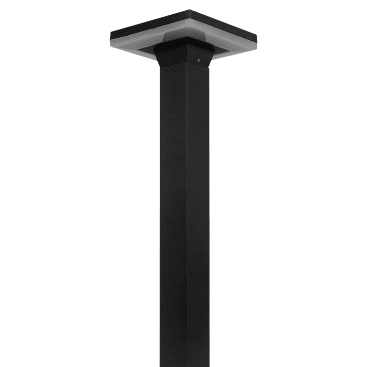 Outdoor Landscape Lighting LED 12V Low Voltage CDPA63 4x/8x/12x Package 12W Bollard Aluminumm Pathway Lighting LED Square Top Modern 12V Low Voltage