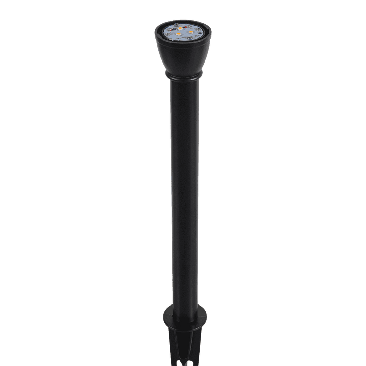 Outdoor Landscape Lighting LED 12V Low Voltage CDPA65 4x/8x/12x Package 3000K Warm White Integrated LED 3W Beaded Swivel Hat LED 12V Low Voltage Aluminum Path Light