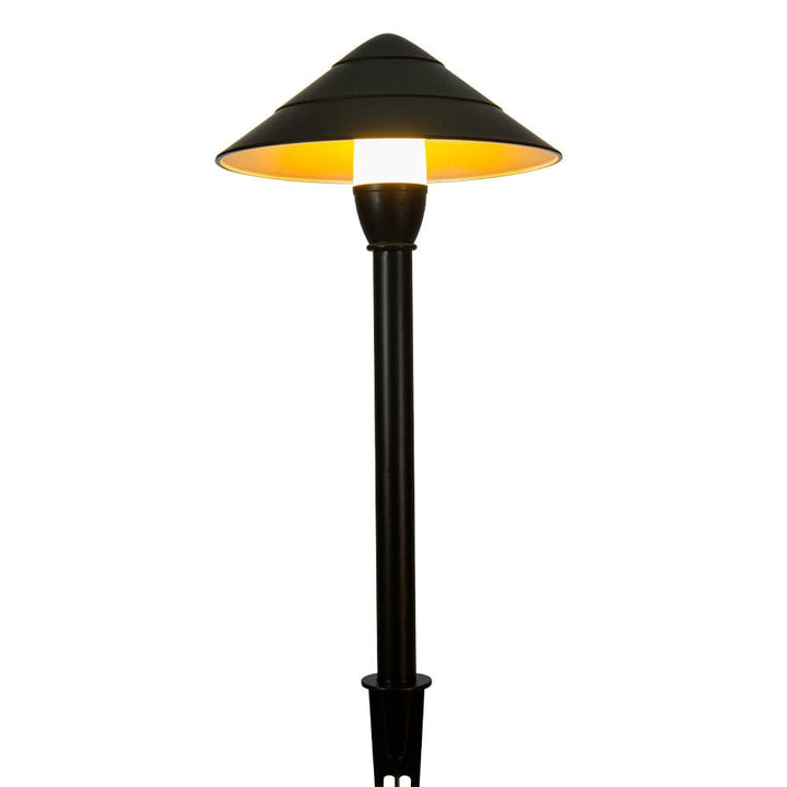 Outdoor Landscape Lighting LED 12V Low Voltage CDPA65 Cast Aluminum Path Light | 3W 3000K Warm White Integrated LED 12V Low Voltage Landscape Light