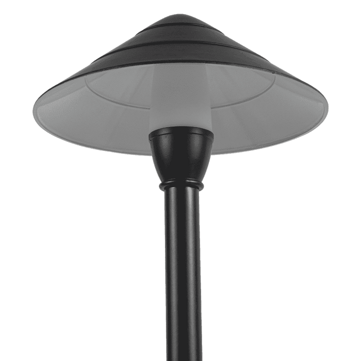 Outdoor Landscape Lighting LED 12V Low Voltage CDPA65 4x/8x/12x Package 3000K Warm White Integrated LED 3W Beaded Swivel Hat LED 12V Low Voltage Aluminum Path Light