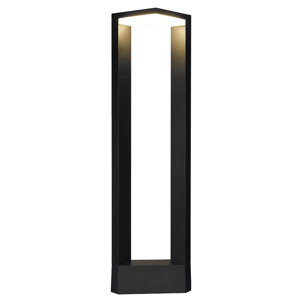 Outdoor Landscape Lighting LED 12V Low Voltage CDPA66 4x/8x/12x Package 10W 3000K Warm White Integrated LED Modern Low Voltage Bollard Light Landscape Path Light
