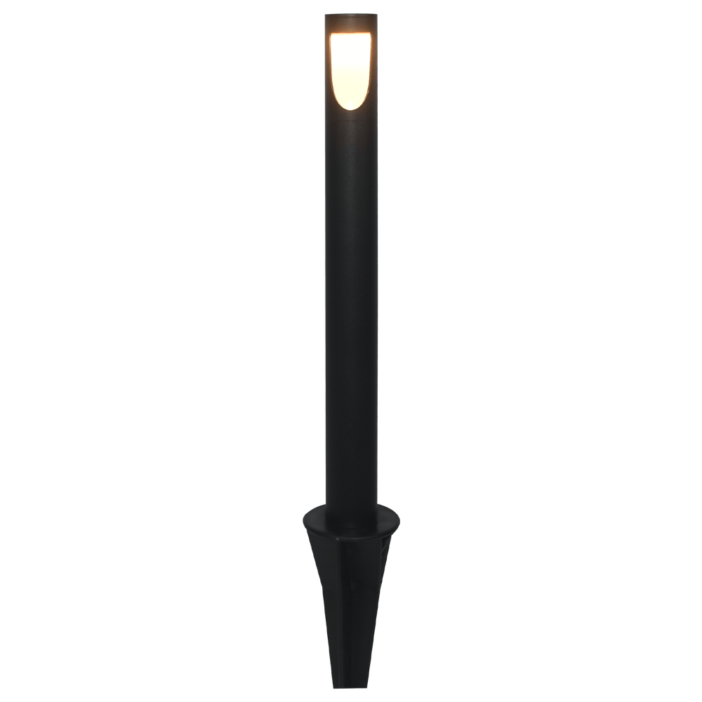 Outdoor Landscape Lighting LED 12V Low Voltage CDPA67 3W LED Uni Directional Slit Cylinder Aluminum Bollard Path Light 12V Low Voltage Outdoor Landscape Lighting