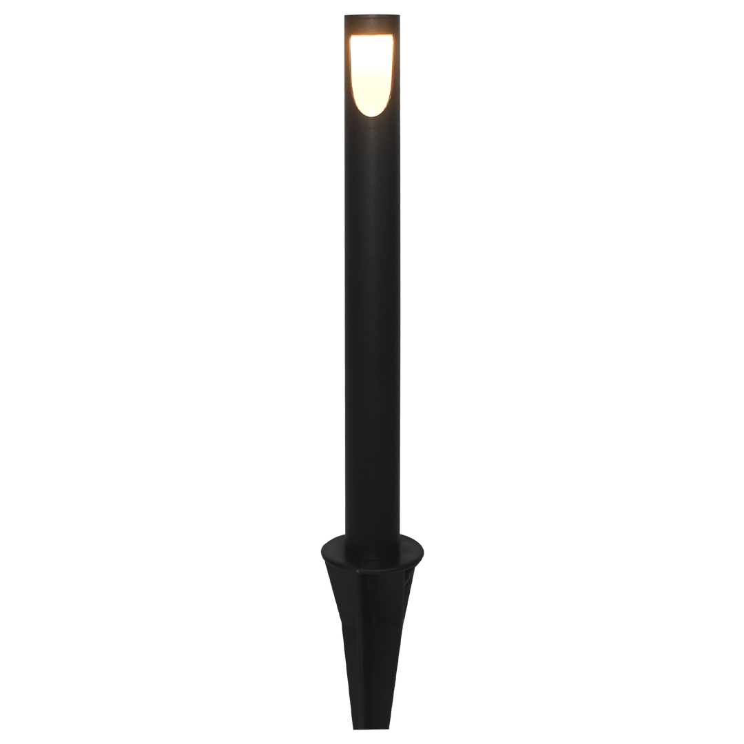 Outdoor Landscape Lighting LED 12V Low Voltage CDPA67 3W LED Uni Directional Slit Cylinder Aluminum Bollard Path Light 12V Low Voltage Outdoor Landscape Lighting