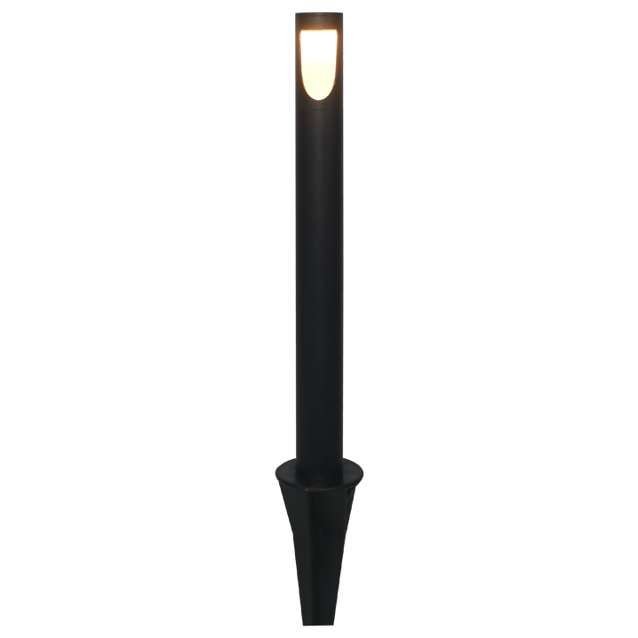Outdoor Landscape Lighting LED 12V Low Voltage CDPA67 3W LED Uni Directional Slit Cylinder Aluminum Bollard Path Light 12V Low Voltage Outdoor Landscape Lighting