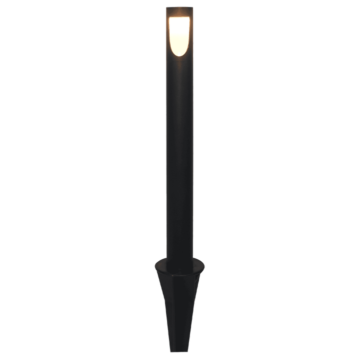 Outdoor Landscape Lighting LED 12V Low Voltage CDPA67 4x/8x/12x Package 3W LED Uni Directional Slit Cylinder Bollard Aluminum Path Light 12V Low Voltage Outdoor Landscape Lighting