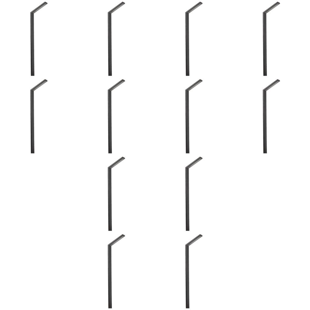Outdoor Landscape Lighting LED 12V Low Voltage CDPS59 4x/8x/12x Package 3W Stainless Steel 12V Low Voltage LED Linear Path Light Directional Fixture Black 12 Pack