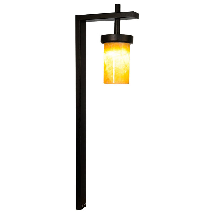 Outdoor Landscape Lighting LED 12V Low Voltage CDPS70 Stainless Steel and Marble Path Light | 3W 3000K Warm White Integrated LED 12V Low Voltage Landscape Light