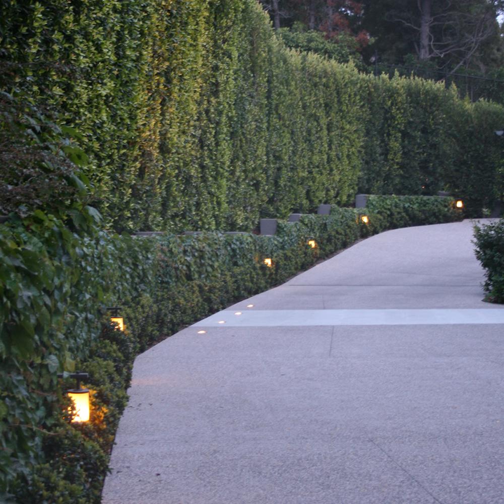 Outdoor Landscape Lighting LED 12V Low Voltage CDPS70 Stainless Steel and Marble Path Light | 3W 3000K Warm White Integrated LED 12V Low Voltage Landscape Light