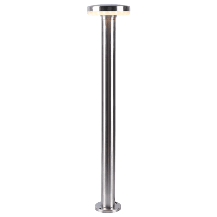 Outdoor Landscape Lighting LED 12V Low Voltage CDPS72 Stainless Steel Path Light | 7W 3000K Warm White Integrated LED 12V Low Voltage Landscape Light