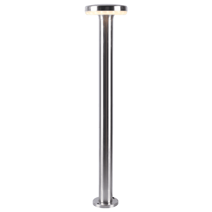 Outdoor Landscape Lighting LED 12V Low Voltage CDPS72 4x/8x/12x Package 7W Stainless Steel Bollard Pathway Lighting LED Circle Top Modern 12V Low Voltage