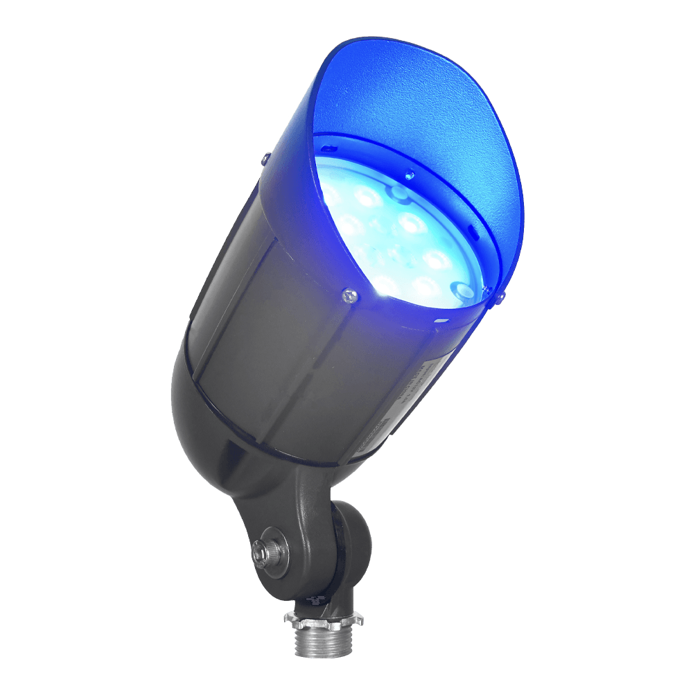 Outdoor Landscape Lighting LED 12V Low Voltage CDRA12 4x/8x/12x Package 12W 12V Low Voltage Smart Bluetooth RGBW Narrow Beam Directional Outdoor Landscape Aluminum Spotlight
