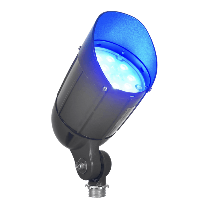 Outdoor Landscape Lighting LED 12V Low Voltage CDRA12 4x/8x/12x Package 12W 12V Low Voltage Smart Bluetooth RGBW Narrow Beam Directional Outdoor Landscape Aluminum Spotlight