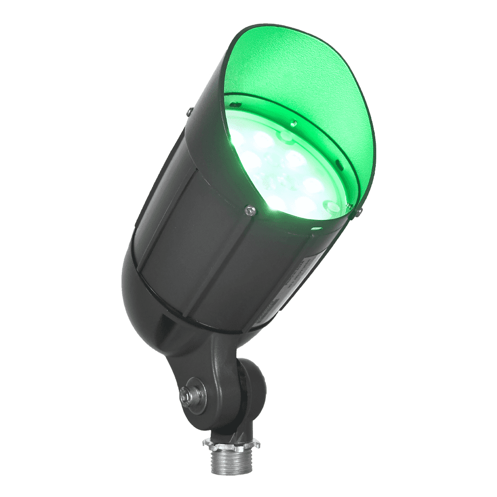 Outdoor Landscape Lighting LED 12V Low Voltage CDRA12 4x/8x/12x Package 12W 12V Low Voltage Smart Bluetooth RGBW Narrow Beam Directional Outdoor Landscape Aluminum Spotlight