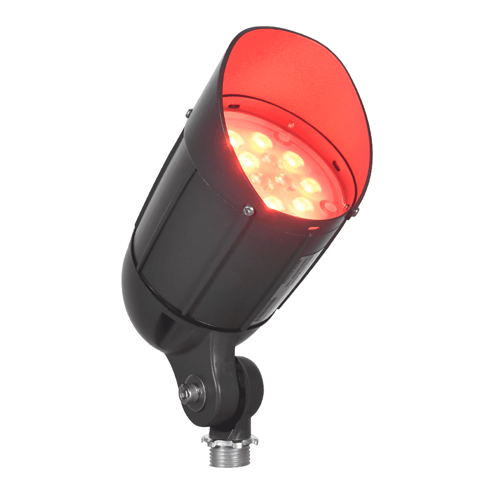 Outdoor Landscape Lighting LED 12V Low Voltage CDRA12 4x/8x/12x Package 12W 12V Low Voltage Smart Bluetooth RGBW Narrow Beam Directional Outdoor Landscape Aluminum Spotlight