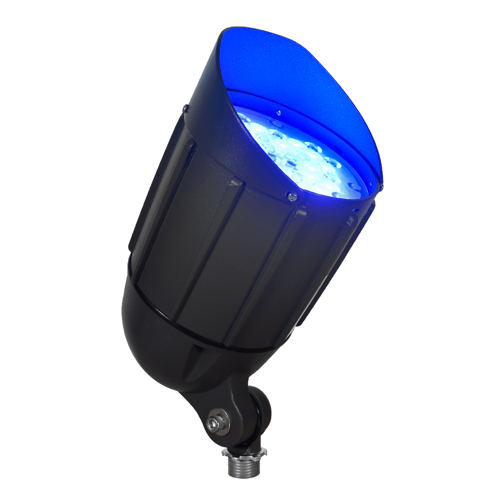 Outdoor Landscape Lighting LED 12V Low Voltage CDRA30 4x/8x/12x Package 30W 12V Low Voltage Smart Bluetooth RGBW Narrow Beam Directional Outdoor Landscape Aluminum Spotlight