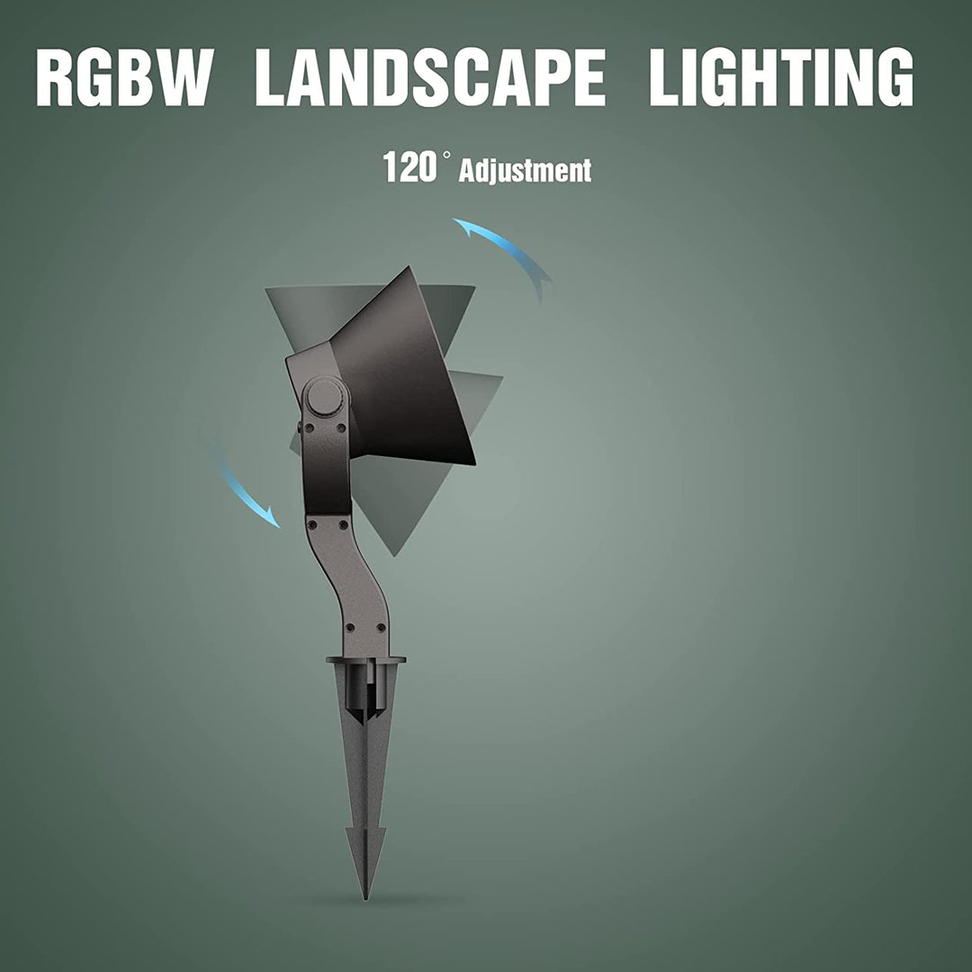 Outdoor Landscape Lighting LED 12V Low Voltage CCDA95 7W LED 3CCT Wide Beam Directional Outdoor Landscape Lighting 12 Low Voltage Aluminum Spotlight