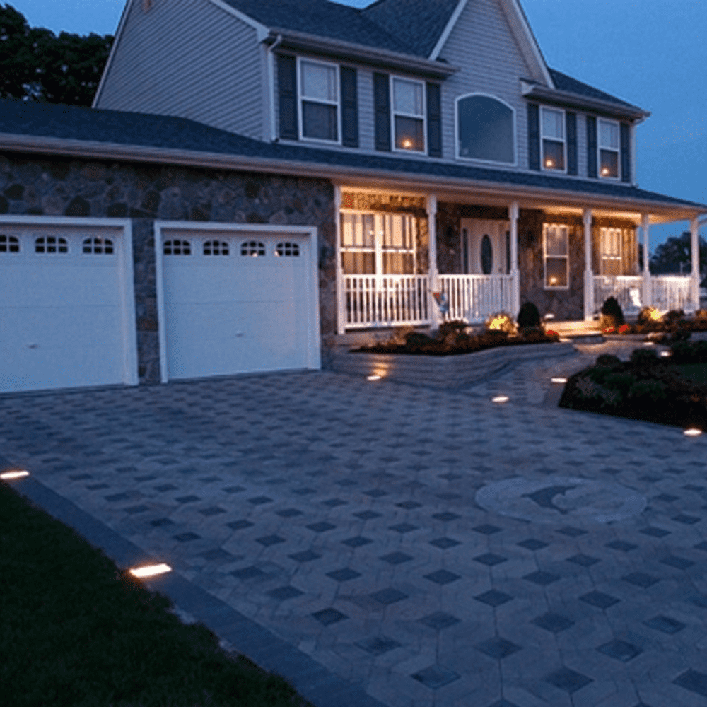 Outdoor Landscape Lighting LED 12V Low Voltage CRG31 Cast Aluminum Paver Light | 2.6W Integrated RGB or Warm White DC12V Low Voltage Landscape Light