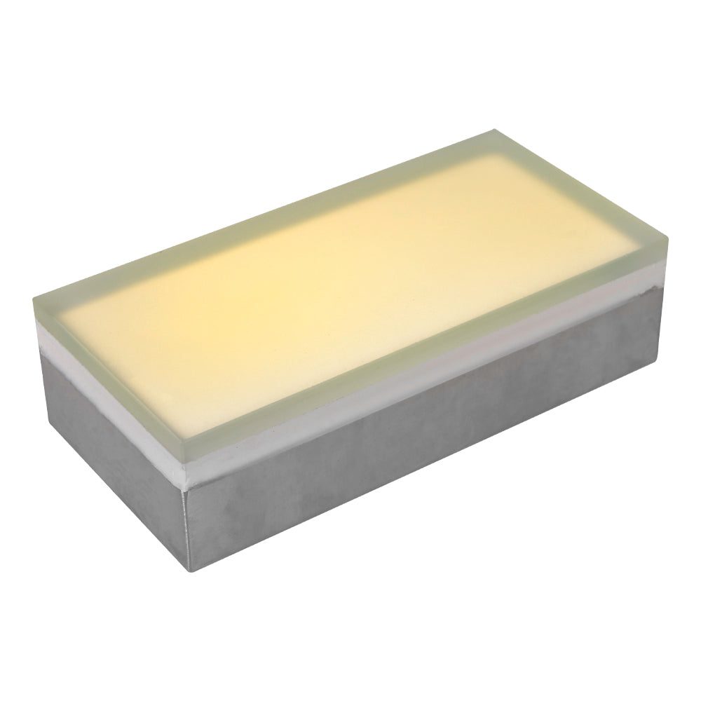 Outdoor Landscape Lighting LED 12V Low Voltage CRG31 Cast Aluminum Paver Light | 2.6W Integrated RGB or Warm White DC12V Low Voltage Landscape Light